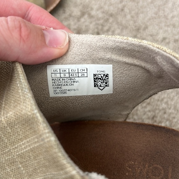 Tom’s Open Toed Sandel Heels - Picture 7 of 7